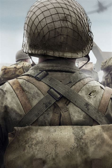 640x960 Call Of Duty Wwii 4k Iphone 4 Iphone 4s Hd 4k Wallpapers