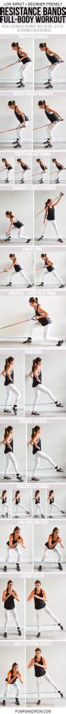 Full body resistance band workout (at home workout). Full-Body Resistance Band Workout with Door Anchor | Pumps ...