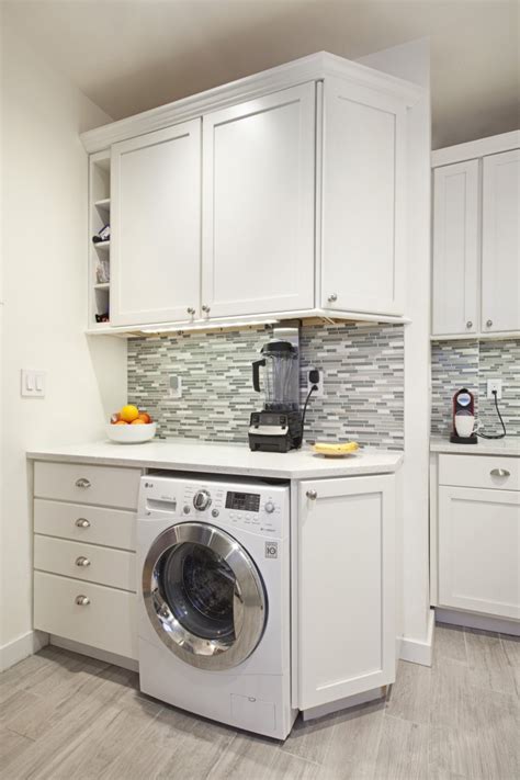 Unfortunately, remodeling your cabinetry to fit your appliances can be both costly and time consuming. 3 Ways to Fit a Washing Machine into Your Floor Plan