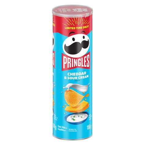 Pringles Cheddar And Sour Cream Flavour Potato Chips Smartlabel