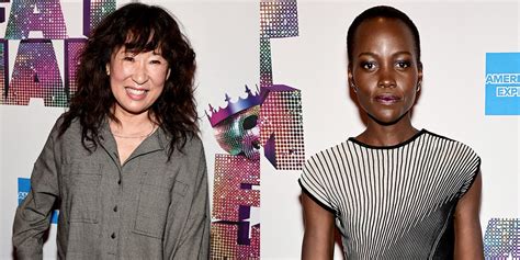 Lupita Nyongo And Sandra Oh Take Bites Of Sizzling ‘fat Ham During