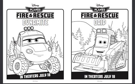 Have fun with this free planes 2 coloring sheet! Free Disney Planes Fire and Rescue Coloring Pages and ...