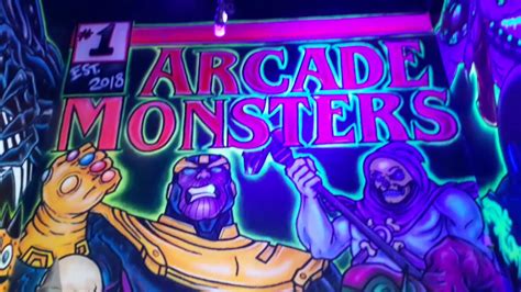 Arcade Monsters Reopened Walk Thru In Oviedo Fl Youtube
