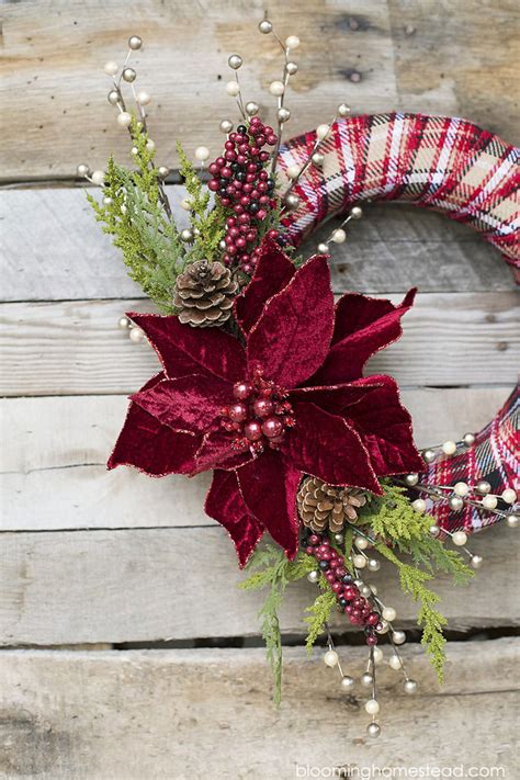 25 Christmas Wreath Ideas You Can Make Rustic Crafts And Diy