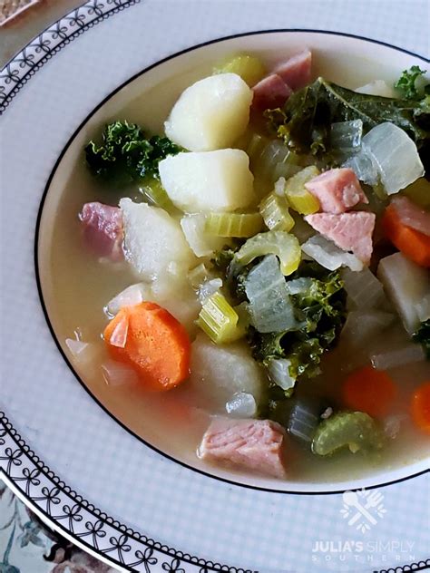 Maybe you would like to learn more about one of these? Ham Potato Kale Soup Recipe - Julias Simply Southern