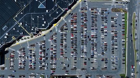 Parking Lot Aerial View