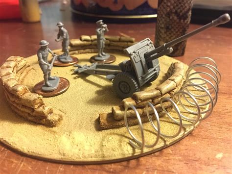 Update Artillery Emplacement For Bolt Action 172 Scale Western