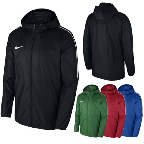 Mens Nike Rain Jacket Dry Park 18 Waterproof Coat Sports Running Size S