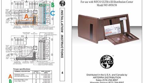 Ac b | WFCO WF-8950 User Manual | Page 5 / 6