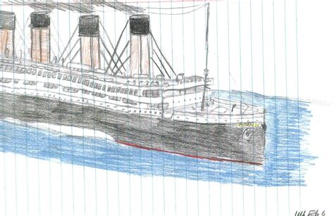 Eller blog: titanic drawing