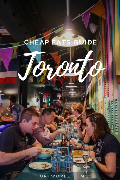 Toronto Cheap Eats: Best Food For Under $20 | Toronto travel, Ontario
