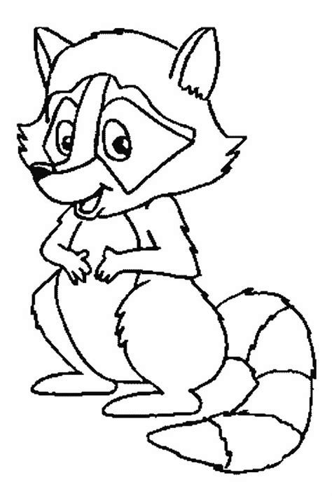 Racoon coloring page awesome raccoon coloring. Pin on Drawing
