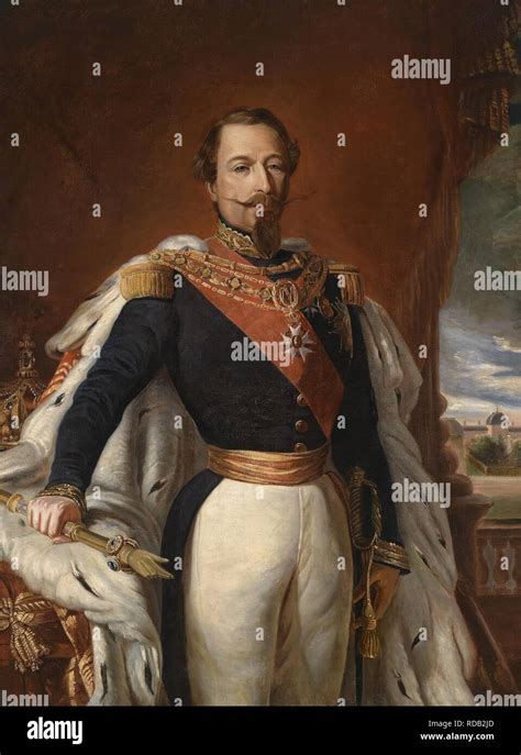 Portrait Of Emperor Napoleon Iii Of France 1808 1873 Museum Private