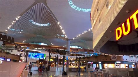 4k istanbul turkey airport İnternational terminal youtube
