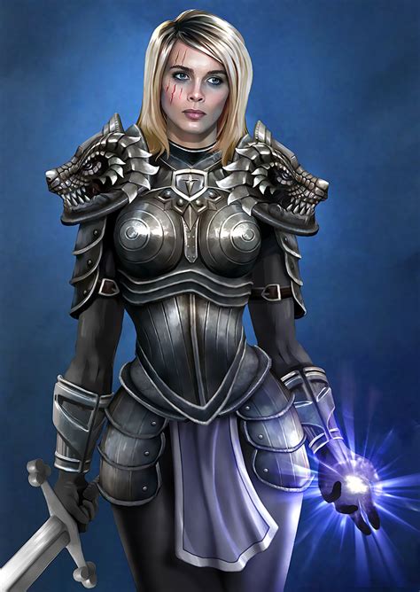 Erika The Paladin By Goatlord51 On Deviantart