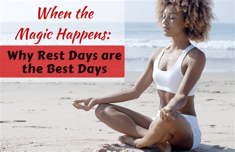 Factor In Rest Days For Weight Loss Success Sparkpeople