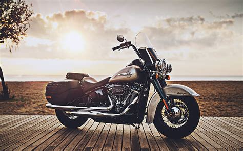 Harley Davidson Heritage 2019 Motos Vista Lateral Superbikes