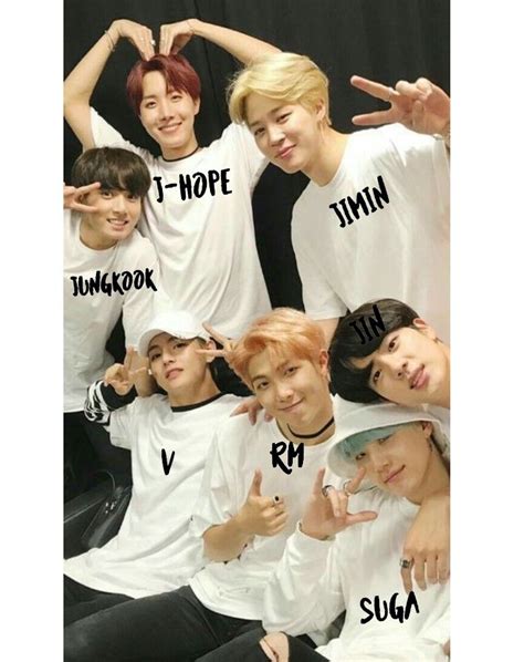 How To Recognise Bts Members Modif