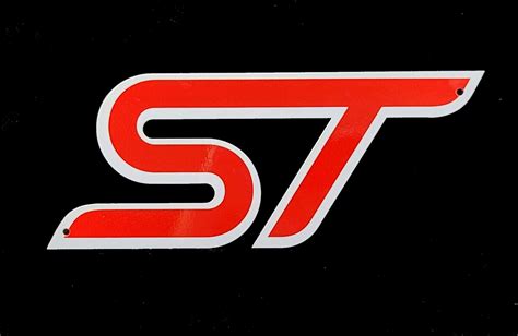 Ford Modern St Logo Steel Sign Etsy