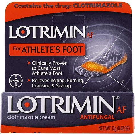 Buy Lotrimin Af Cream For Athlete S Foot Clotrimazole Antifungal