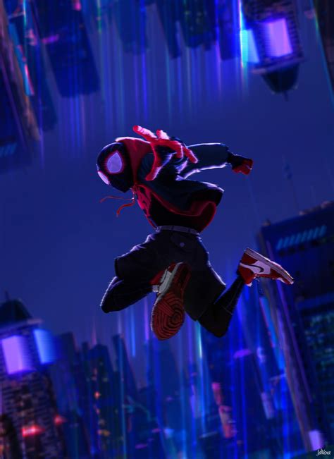 Artstation Miles Morales Back To The Spider Verse