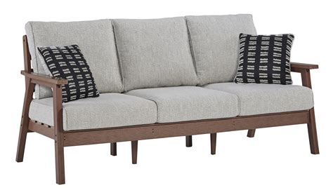 Signature Design By Ashley Emmeline P420 838 Outdoor Sofa With Cushion
