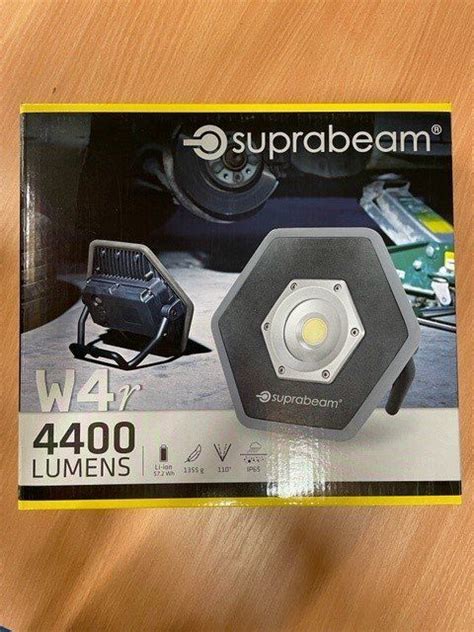 suprabeam arbeitsleuchte w4r 4400 lumens kaufen auf ricardo