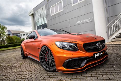 740hp Orange Chrome Matt Mercedes Amg S63 By Fostlade Gtspirit