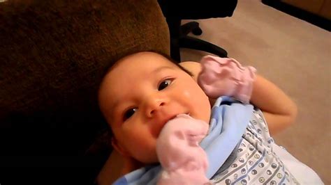 2 Months Old Baby Smile And Talk Youtube