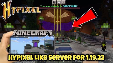 How To Join Hypixel In Minecraft Pe 119 Hypixel Skyblock Server For