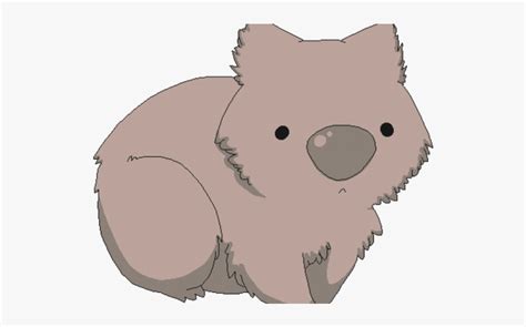 Cartoon Wombat  Free Transparent Clipart Clipartkey