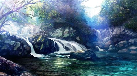 Anime Scenery Scenery Background Landscape Background Animation