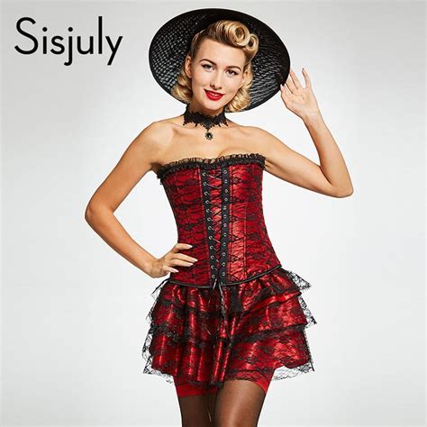 Buy Sisjuly Vintage Corsets Women Color Block Floral