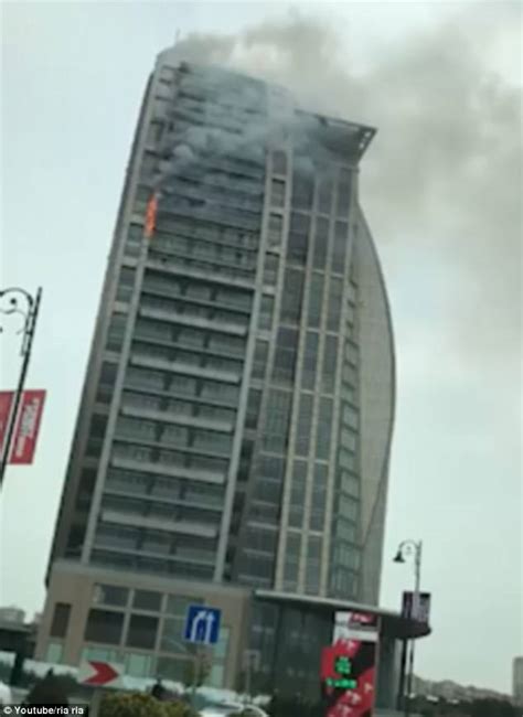 The project is aligned with the following impact: Trump Tower is on fire in Azerbaijan capital Baku | Daily ...