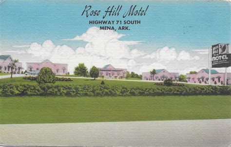 Retiring Guys Digest Greetings From Rose Hill Motel In Mena Arkansas