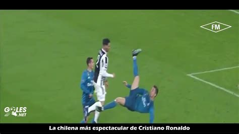 La Chilena Más Espectacular De Cristiano Ronaldo Youtube