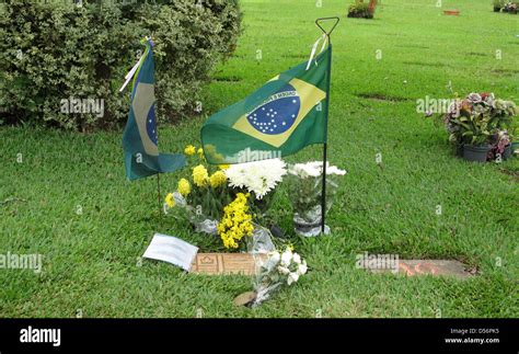 The Grave Ayrton Senna In Sao Paulo Hi Res Stock Photography And Images