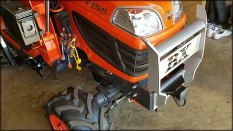 A Couple More Bolt On Add Ons For The Kubota Bx25d Youtube