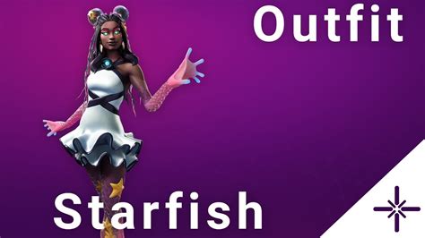 4k Fortnite Starfish Outfit Ingame Menu Preview Youtube