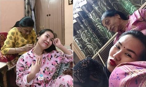 Võ hạ trâm che khéo bụng bầu bằng sari. Có bầu sau 2 năm cưới trai Ấn Độ, Võ Hạ Trâm khóc vì hạnh ...