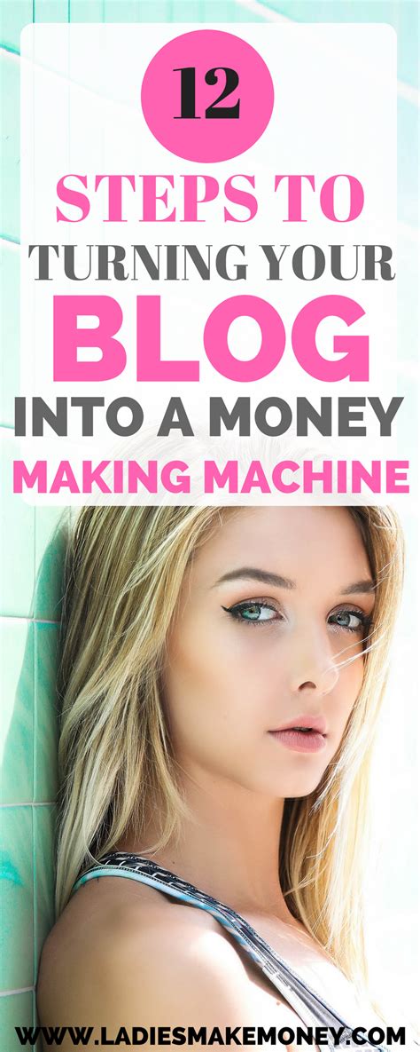 a girl s guide to turning a blog into a money making machine earn money online fast money