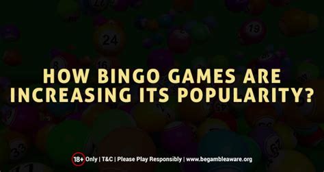 How Bingo Games Are Increasing Its Popularity