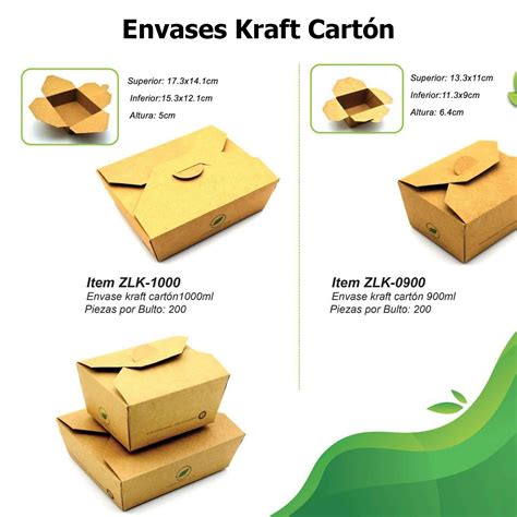 Envases Kraft Cartón Biodegradables Panama