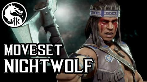 Mortal Kombat Nightwolf Moves Guide W Inputs Dlc Uncensored