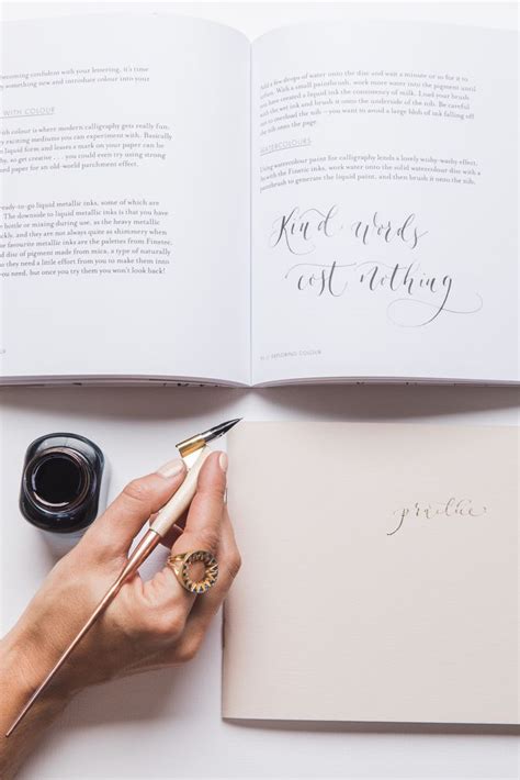 Modern Calligraphy A Step By Step Guide Book Modern Calligraphy