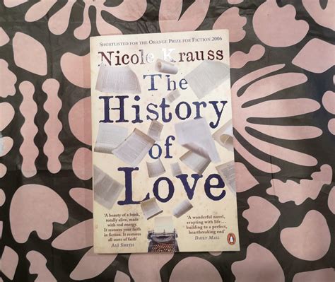 Nicole Krauss The History Of Love Hobbies And Toys Books And Magazines