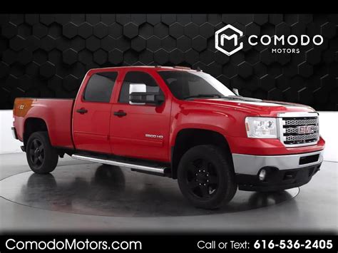 Used 2013 Gmc Sierra 2500hd Sle Crew Cab 4wd For Sale In Caledonia Mi