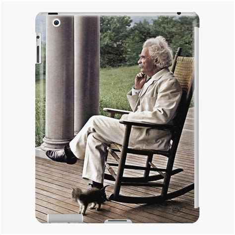 Mark Twain 1906 Colorized Photo Ipad Case And Skin For Sale By Kai