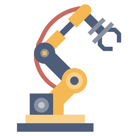 Brazo Robotico Iconos Gratis De Industria