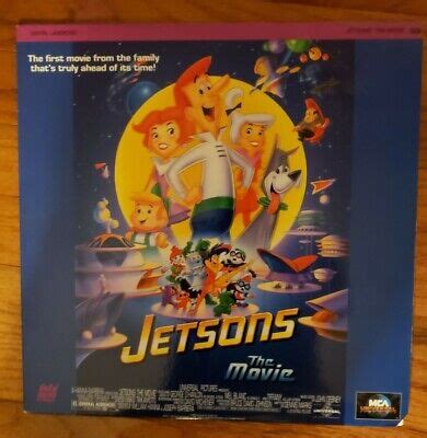 Jetsons The Movie Laserdisc Hanna Barbera Animated Cartoon